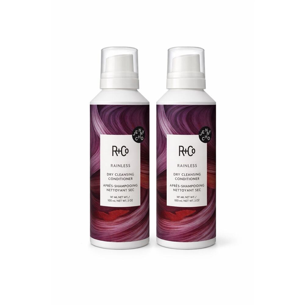 R+Co Rainless Dry Cleansing Conditioner 4.2 oz x2 Jenny Cho